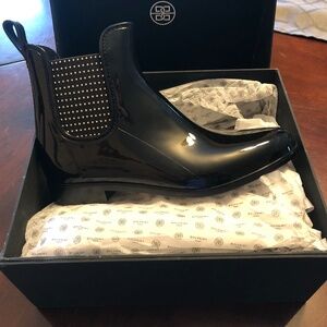 Bolvaint Paris Black Patent Leather Women’s Pull On Boots size 41 / us 10